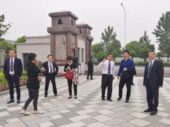 江苏盐城大丰福寿园领导来浙江Z6官网调研
