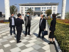 湖州市民政局副局长沈建军来Z6官网调研生态葬