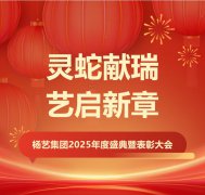 灵蛇献瑞 艺启新章 | Z6官网集团2025年度盛典暨表彰大会